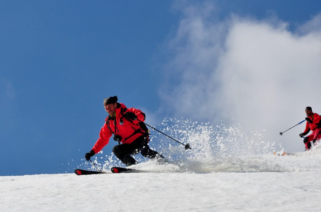 Discesa dalla Punta di Prato Pulito (Sibillin)