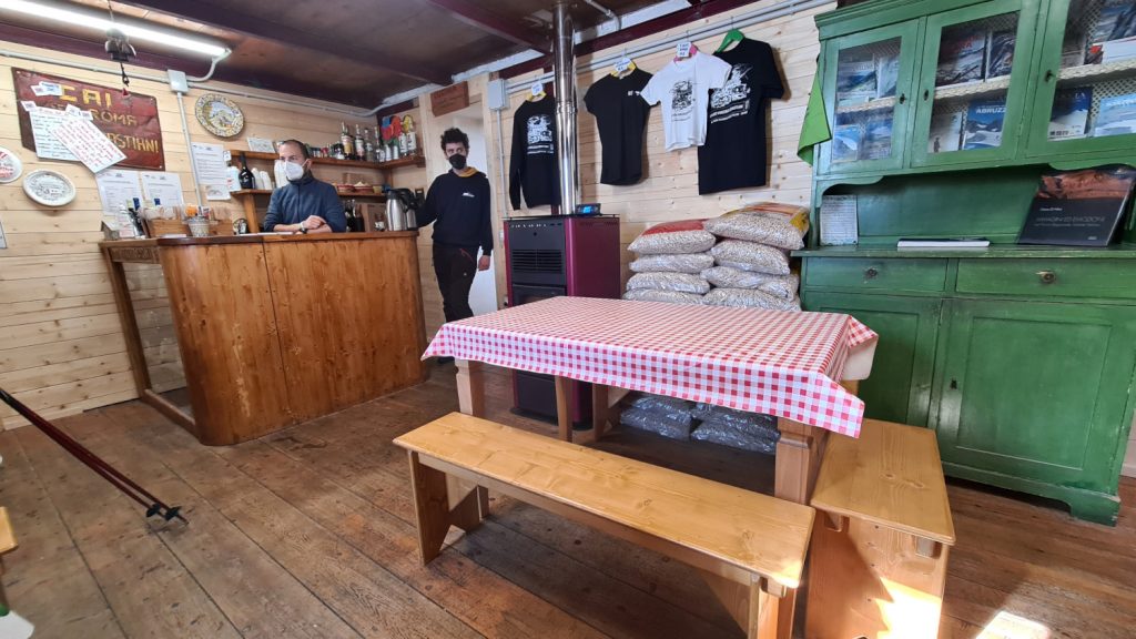 La sala da pranzo del Sebastiani