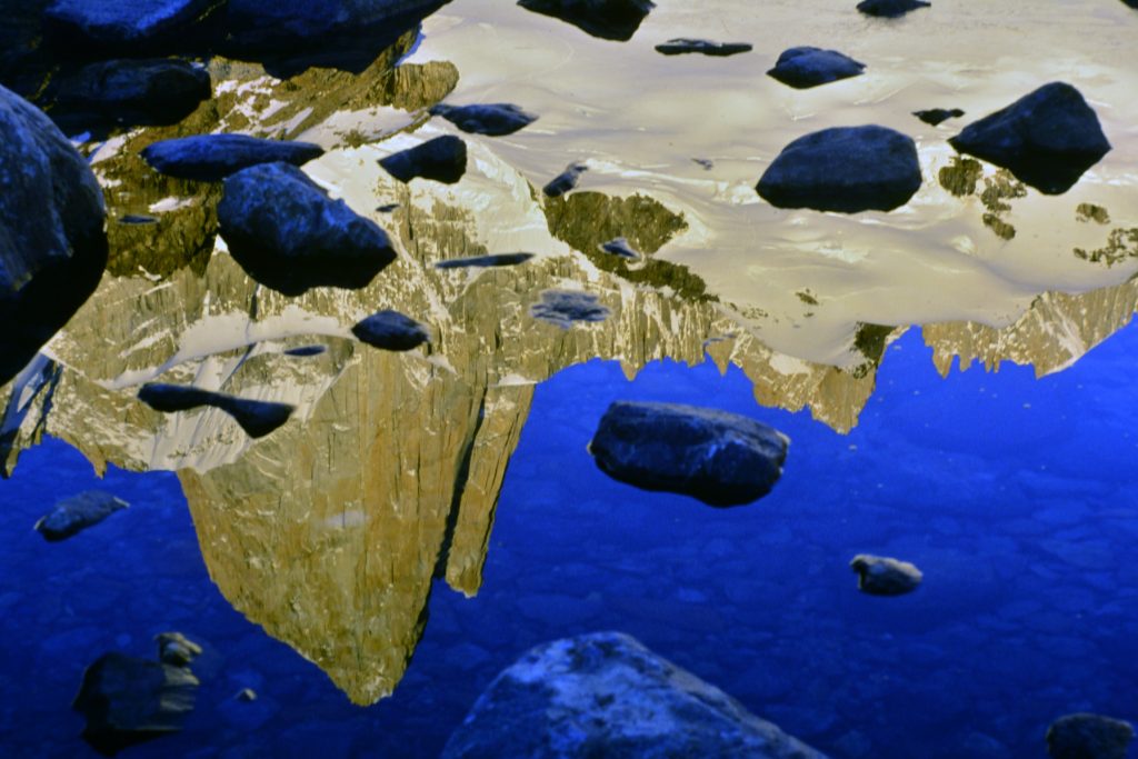 Riflesso del Fitz Roy nella Laguna de los Tres