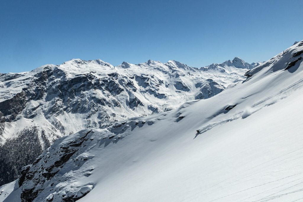 Eliski in Valgrisenche.