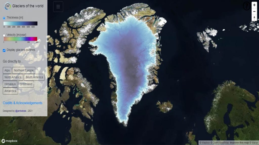 IGE - Glaciers of the world (https://ige-vis.univ-grenoble-alpes.fr/glaciers/index.html)