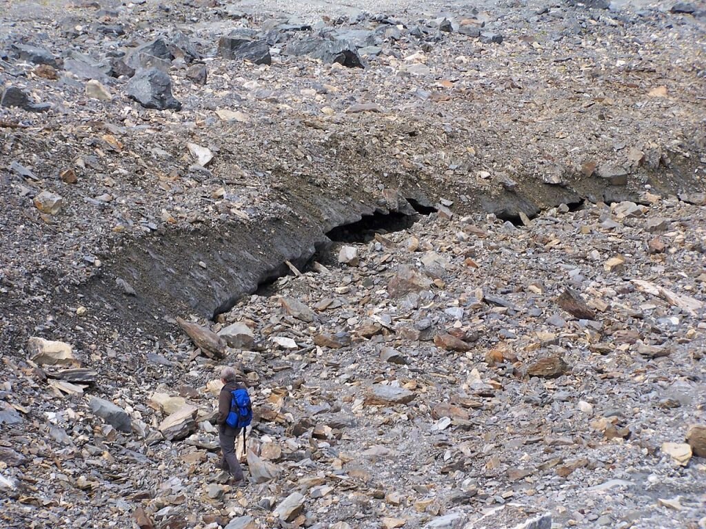 Rock Glacier alpino - Foto Wikimedia Commons @Gunnar Ries Amphibol