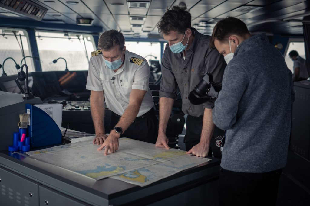 Immagini della spedizione - Credit Falklands Maritime Heritage Trust and Nick Birtwistle