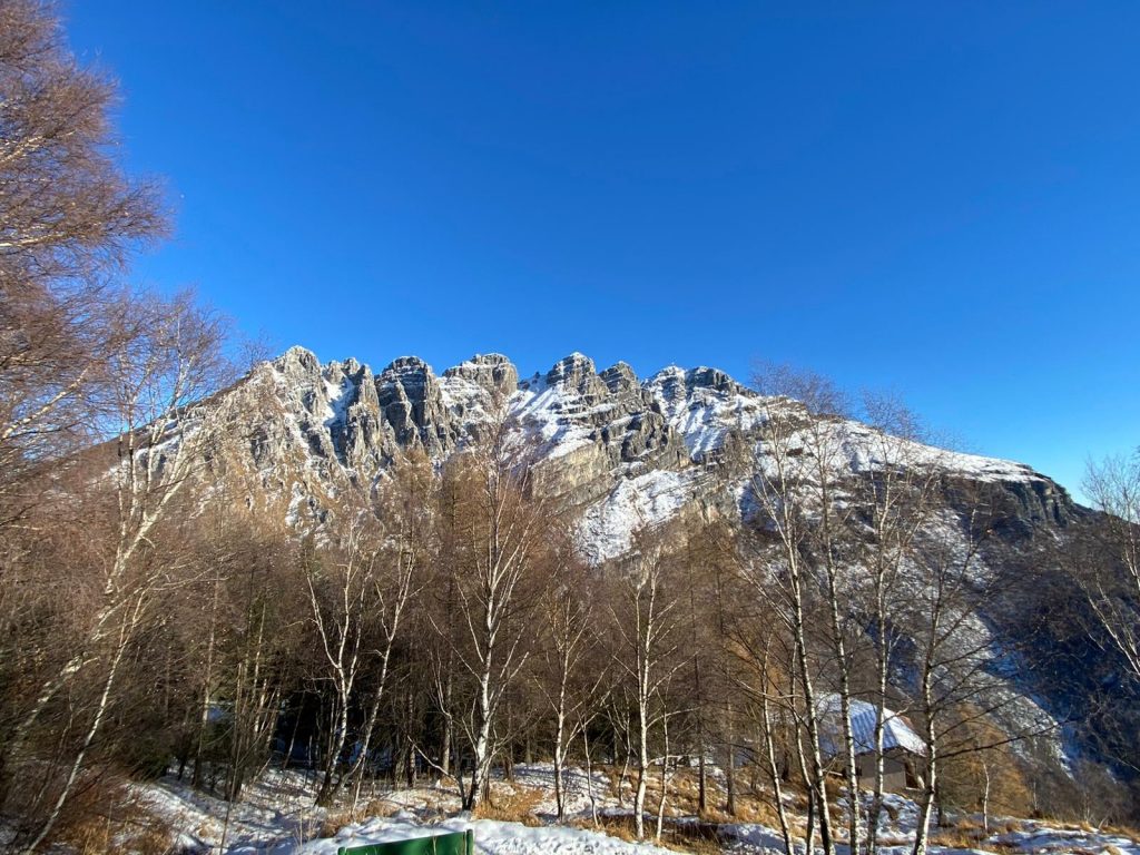 Lavori in ferrata - Foto FB Gruppo Alpinistico Gamma Lecco