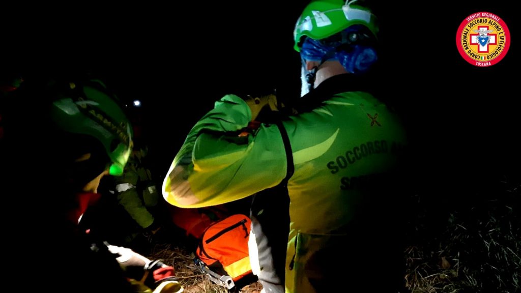 Foto FB  Soccorso Alpino e Speleologico Toscano - CNSAS