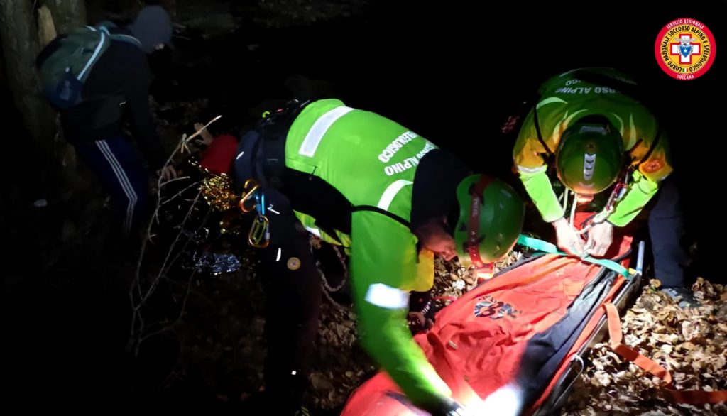 Foto FB Soccorso Alpino e Speleologico Toscano - CNSAS