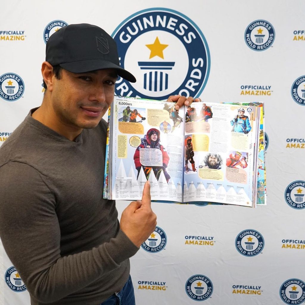 Nirmal Purja al Guinness World Record