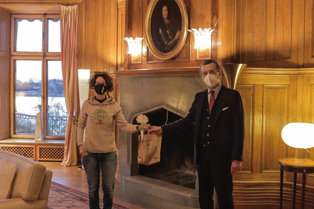 Paola Gianotti con l