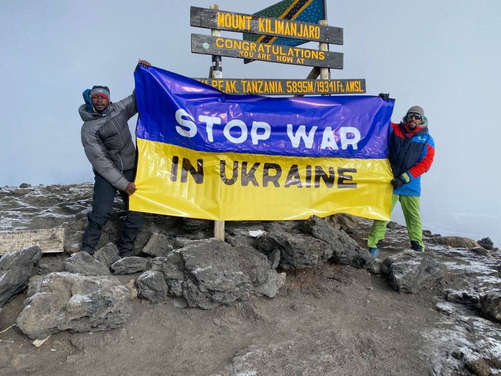Vladimir Kotlyar sul Kilimanjaro