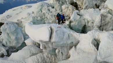 Photo of Monte Bianco, scialpinista in un crepaccio. È allerta sicurezza per le condizioni dei ghiacciai