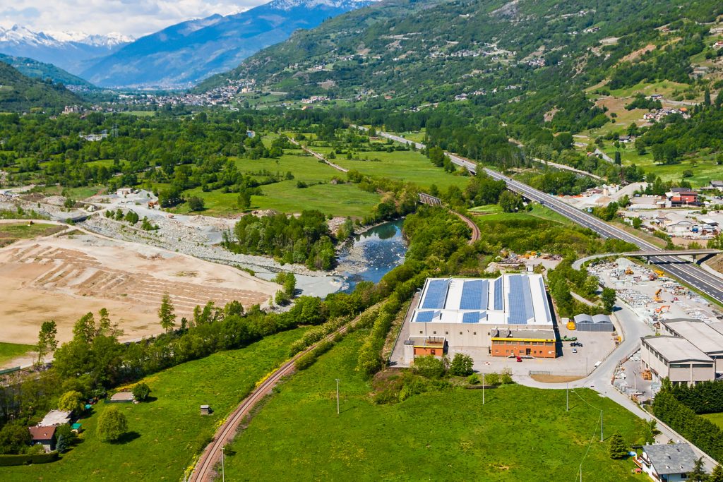 La sede della Grivel. Foto Lorenzo Belfrond