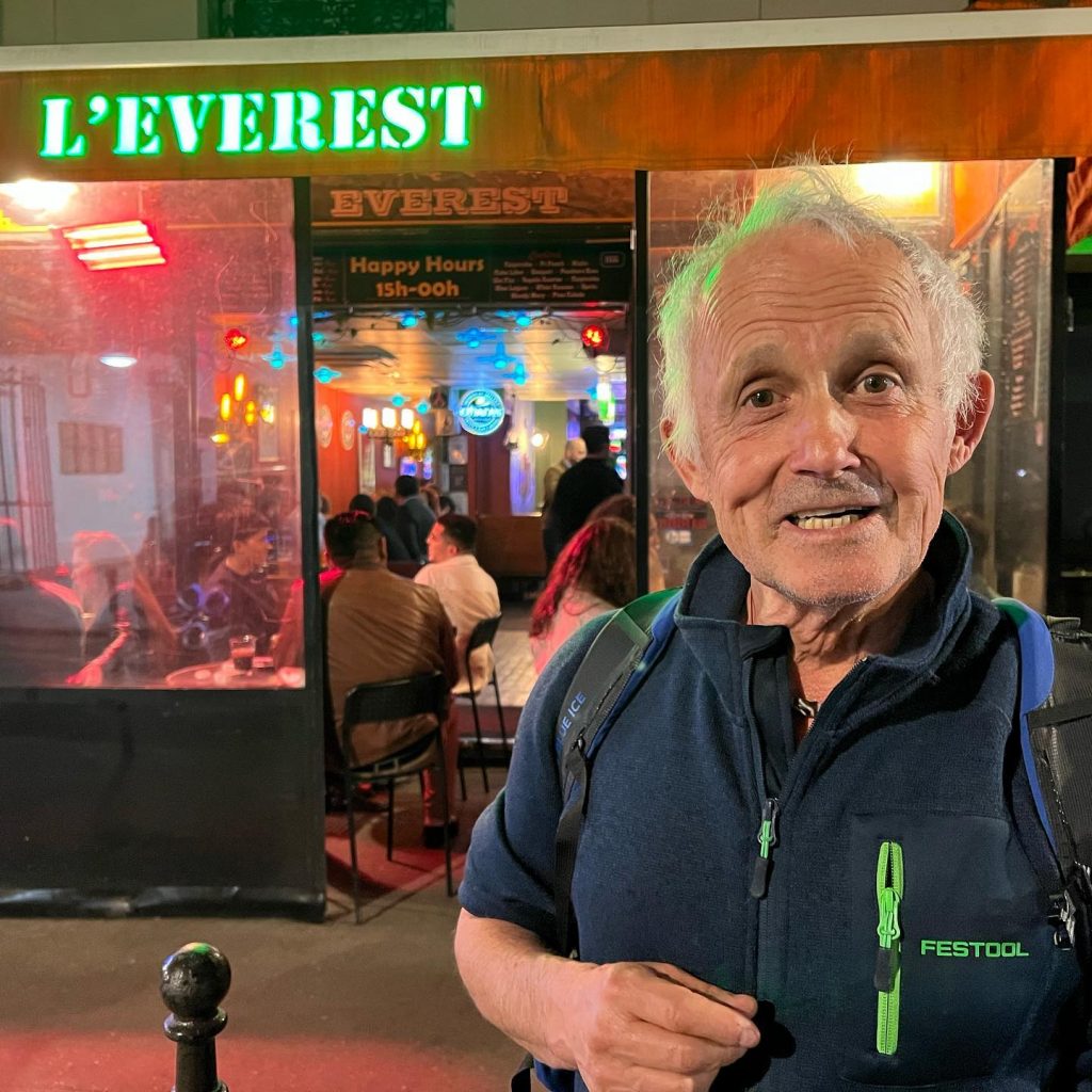 Marc Batard a Kathmandu. Foto Batard