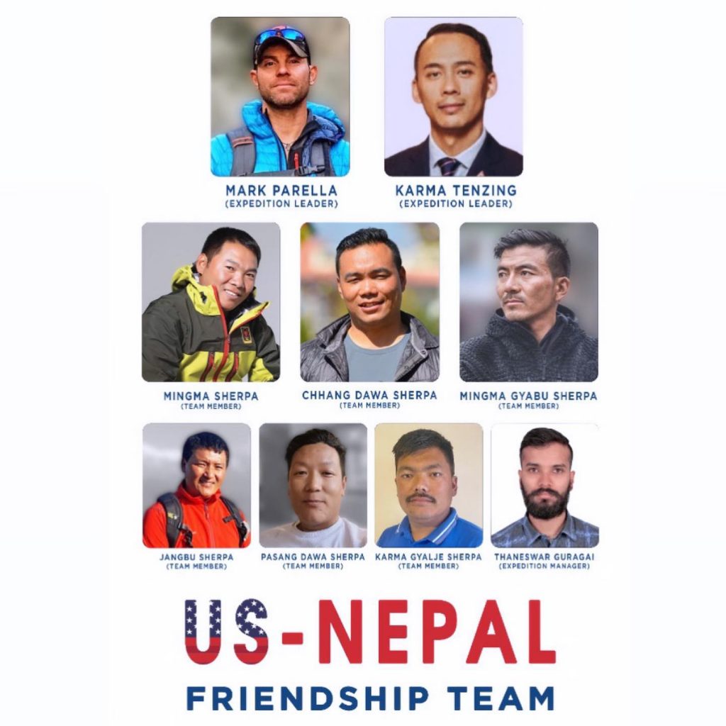 Il team pronto alla volta del Denali