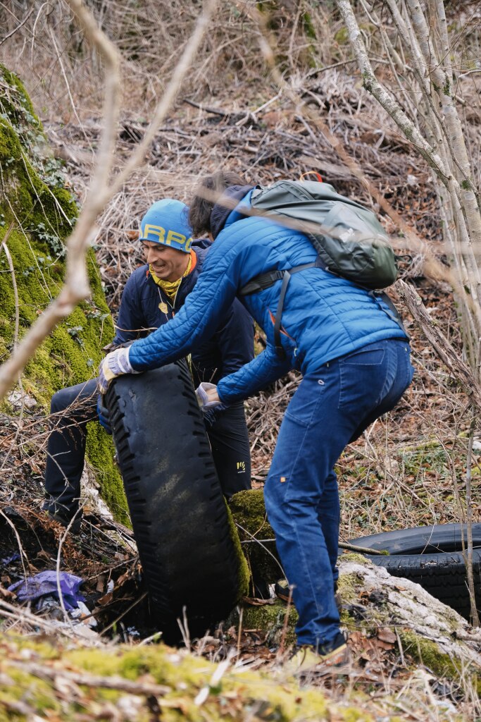 Climb and Clean 2022 - Valganna. Foto Riccardo Piana