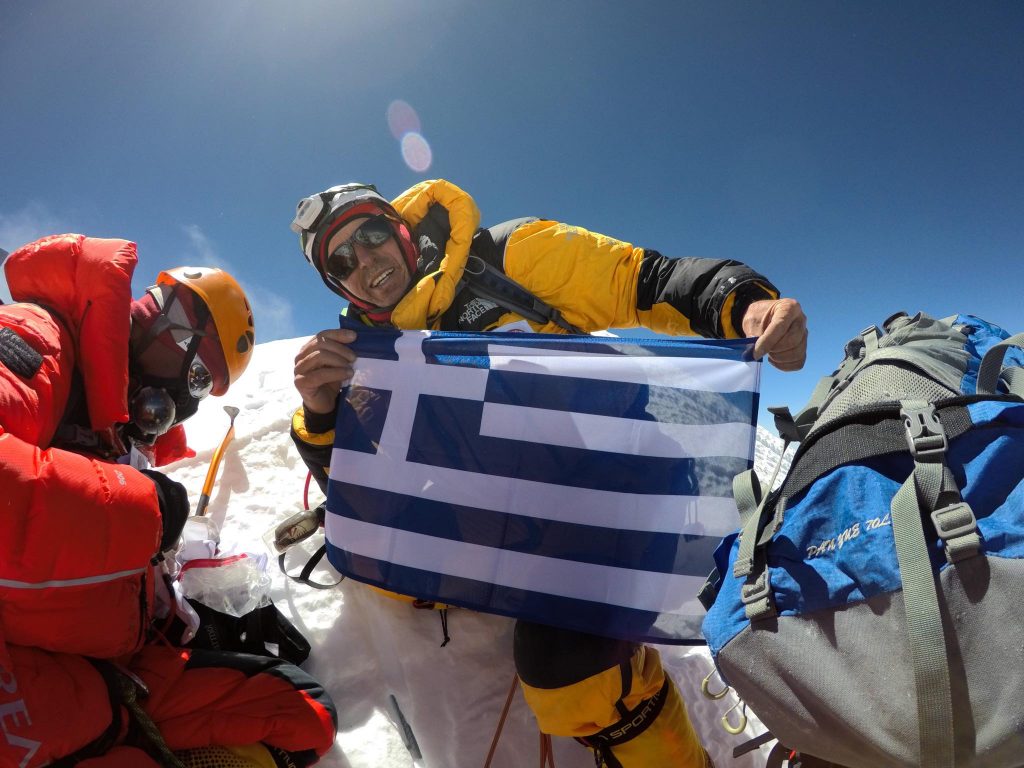 Maggio 2019, in cima al Lhotse.