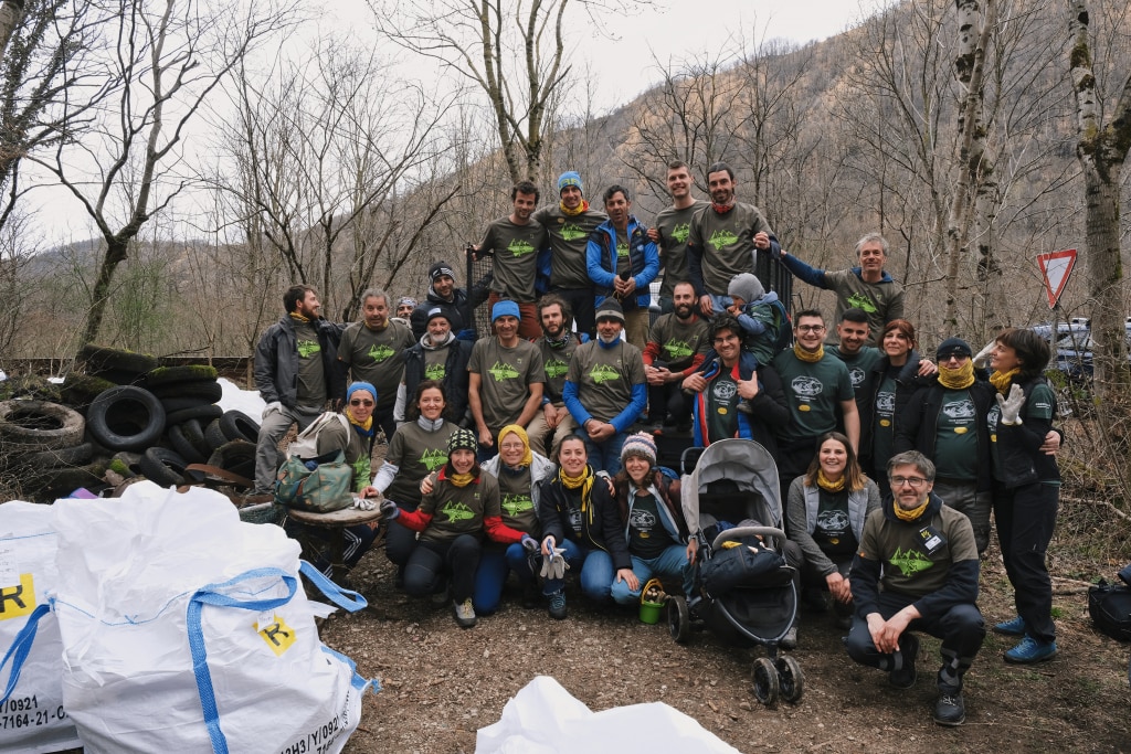 Climb and Clean 2022 - Valganna. Foto Riccardo Piana