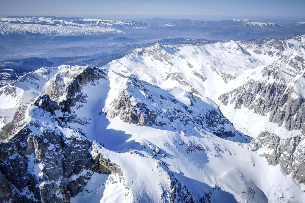 Il ghiacciaio del Calderone, foto di Riccardo Selvatico