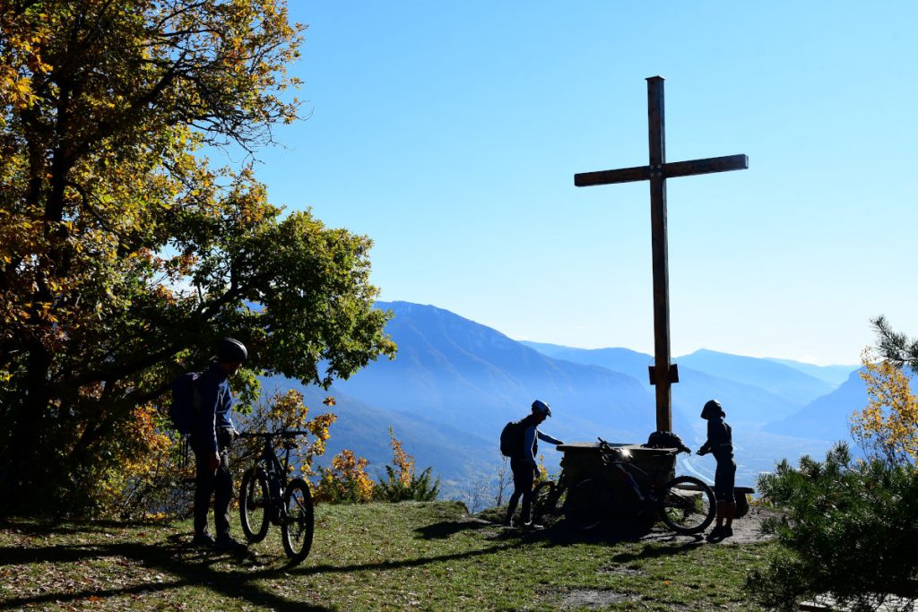 La vetta del Monte Calisio