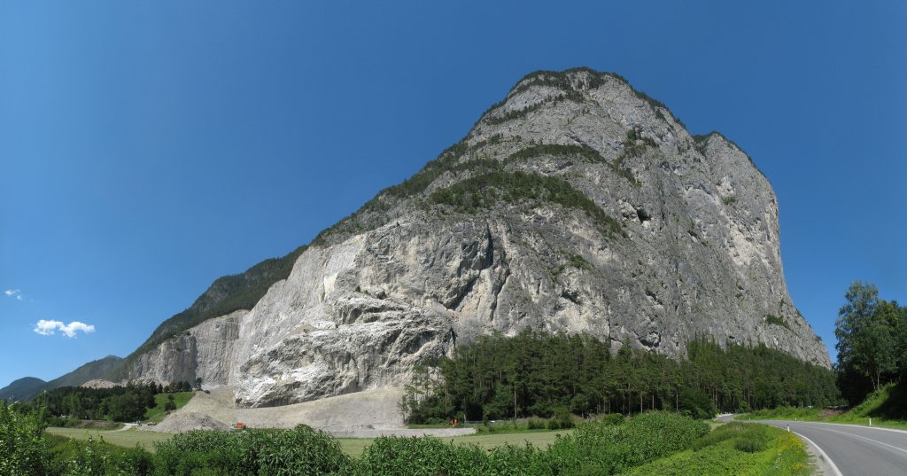 La parete di Martinswand. foto wikimedia commons