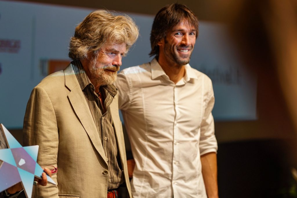Reinhold Messner e Hervè Barmasse