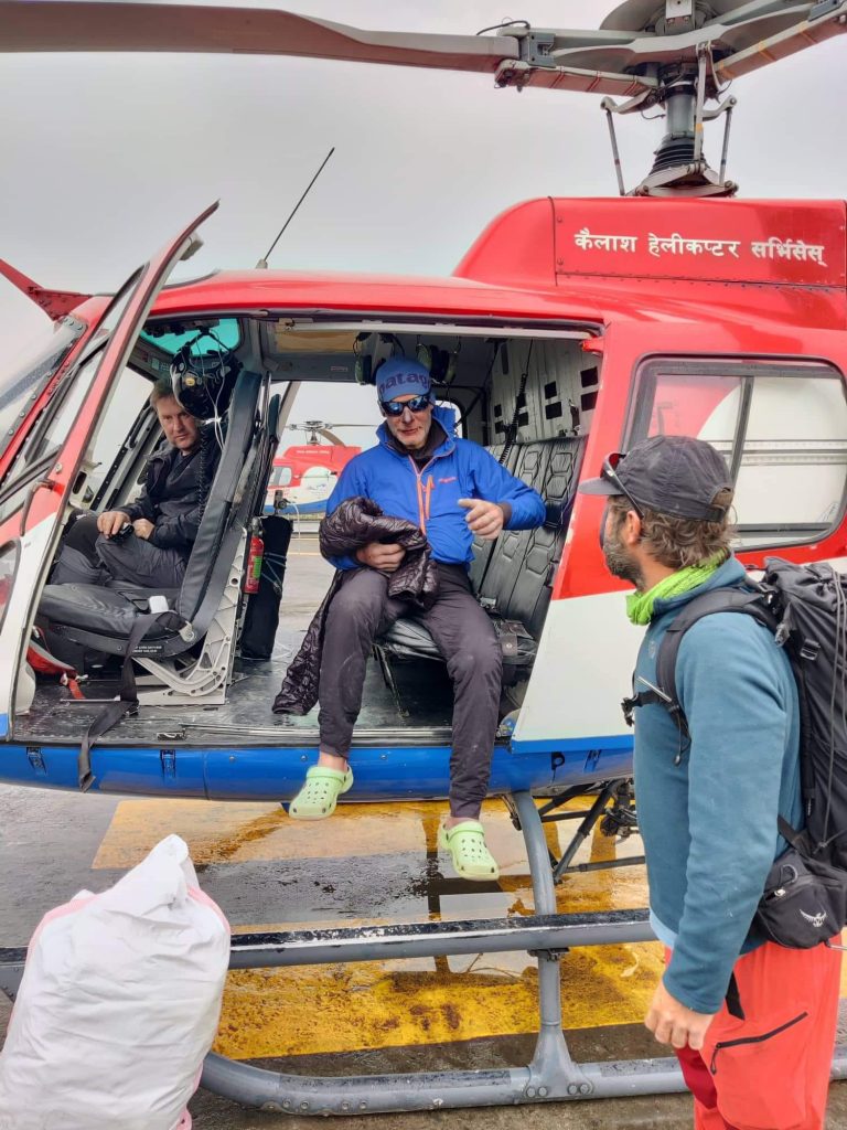 Gianpaolo Corona. Foto a Kathmandu