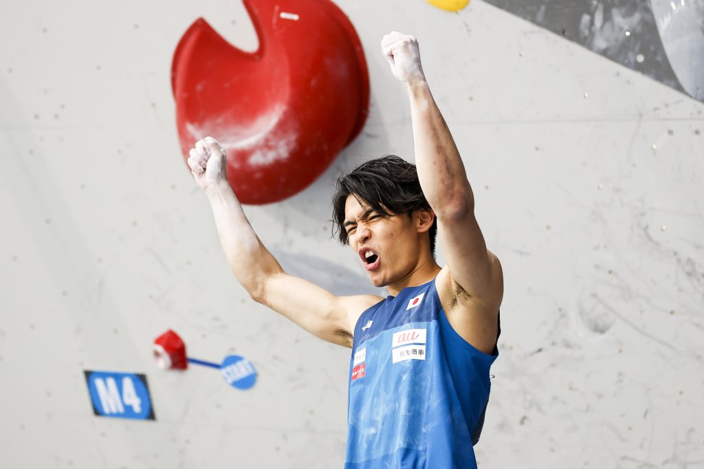 Narasaki Tomoa, Coppa del Mondo IFSC Seoul - Foto Dimitris Tosidis/IFSC