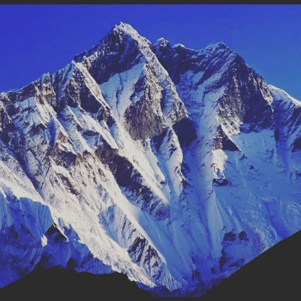 Lhotse parete sud. Foto Tashi Sherpa