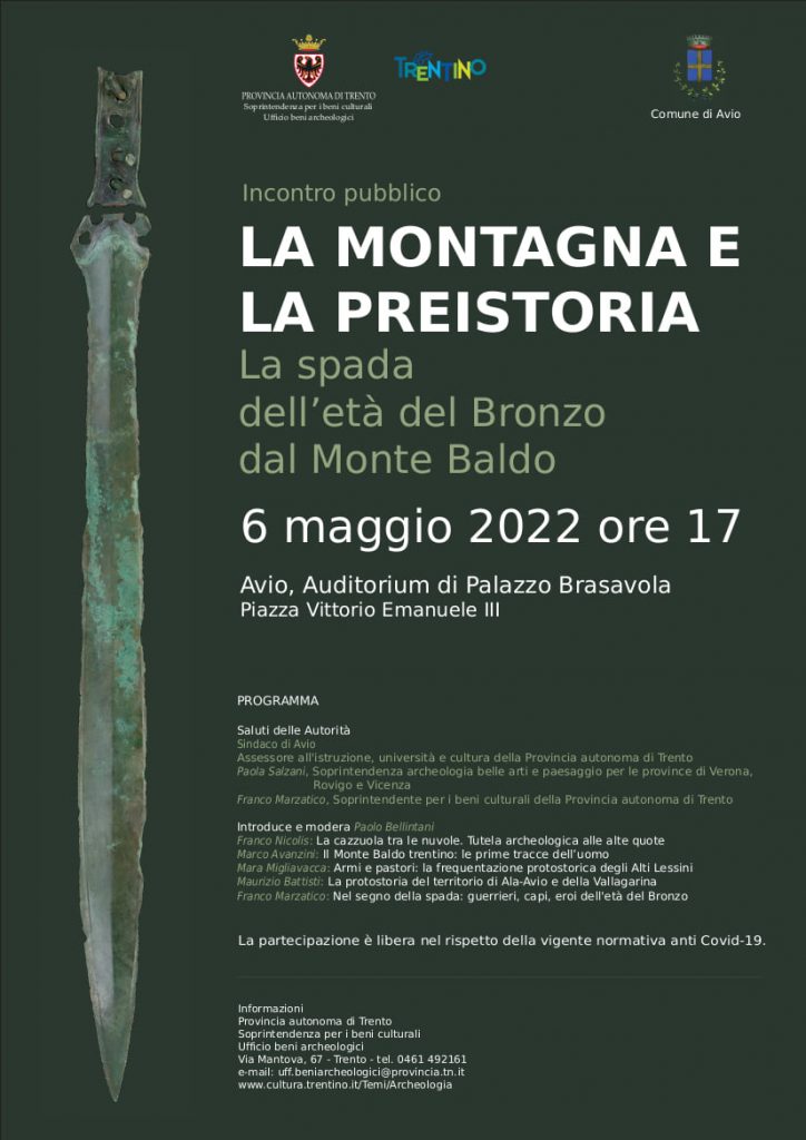 Incontro di presentazione della spada di Avio - Foto Ufficio Stampa PAT