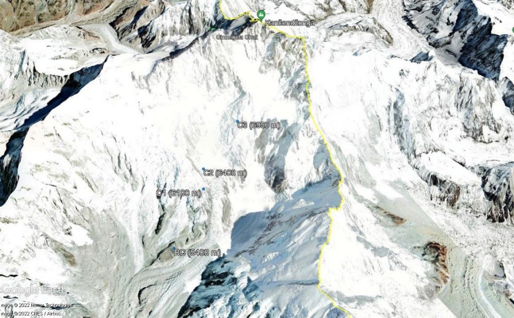 La via. Kangchenjunga, foto Peter Hamor