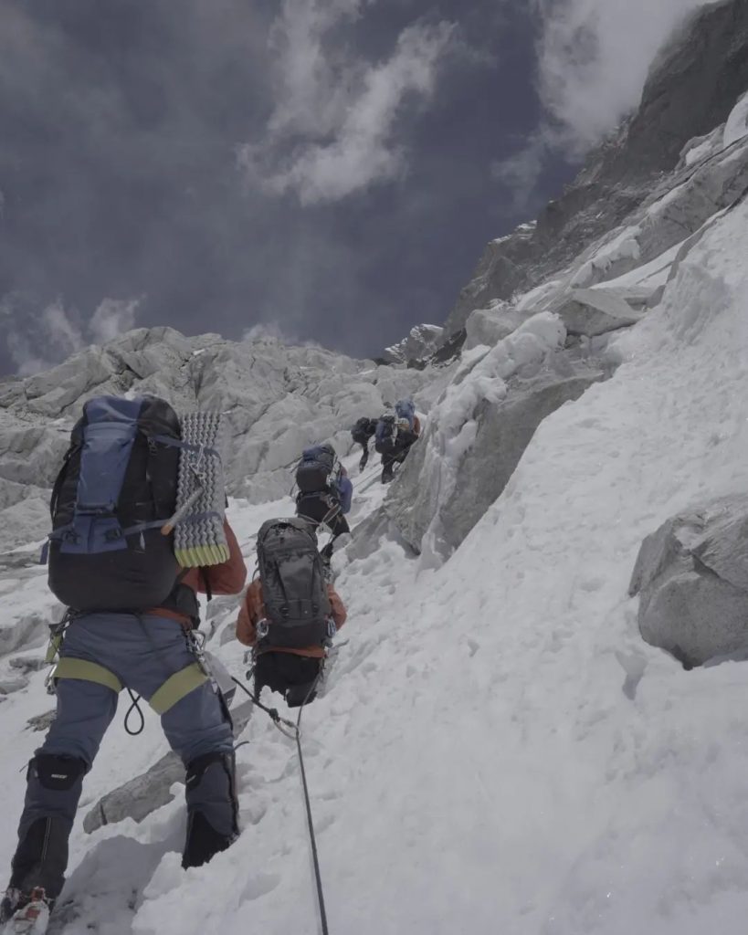 Lhotse parete sud. Foto Pasang Rinzee Sherpa