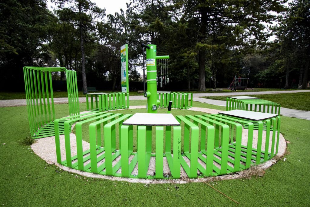 Colonnine di ricarica a Gubbio - Foto FB Ilikegubbio