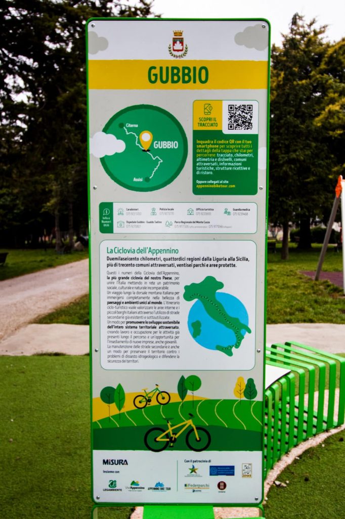 Colonnine di ricarica a Gubbio - Foto FB Ilikegubbio