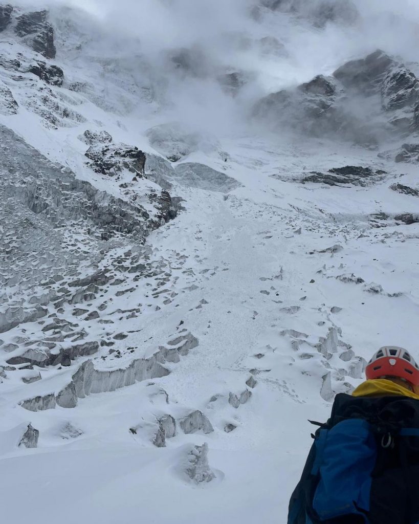Lhotse parete sud. Foto Vadim Druelle