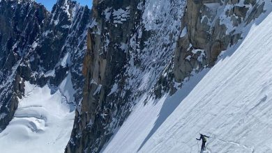 Photo of Traversata del massiccio del Monte Bianco da record per due guide francesi