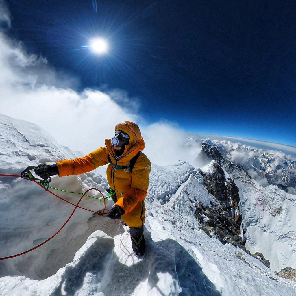 David Gottler all'Everest, Foto david Gottler