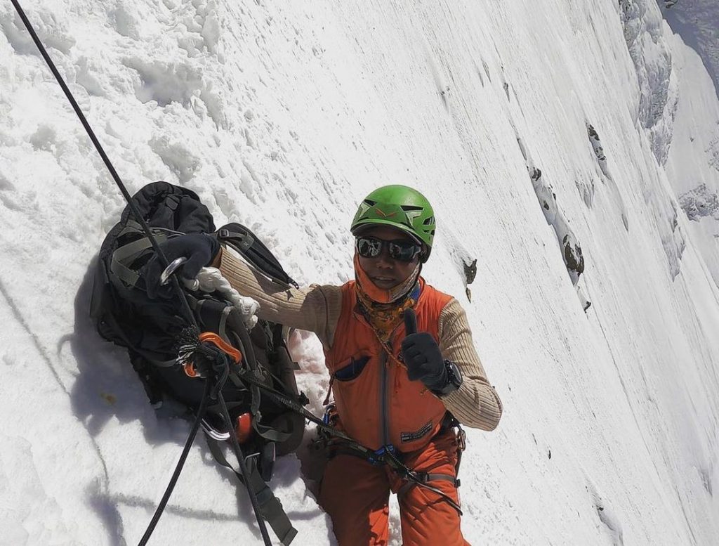 Lhotse parete sud. Foto Vadim Druelle