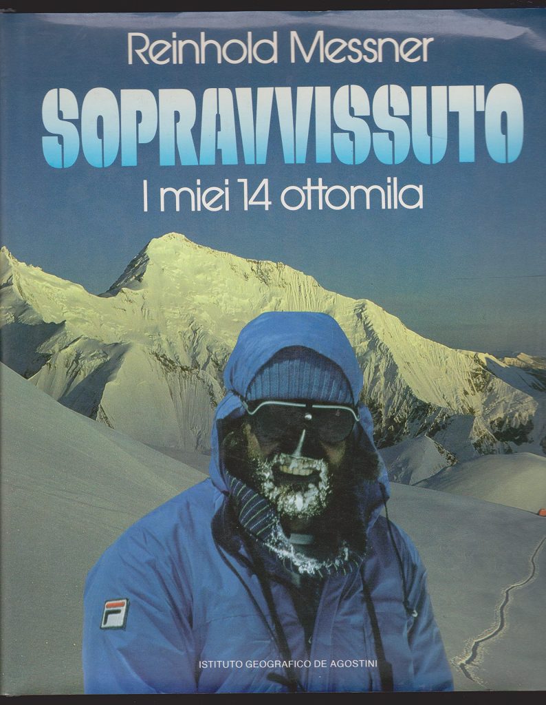 Sopravvissuto, la copertina del libro di Messner 