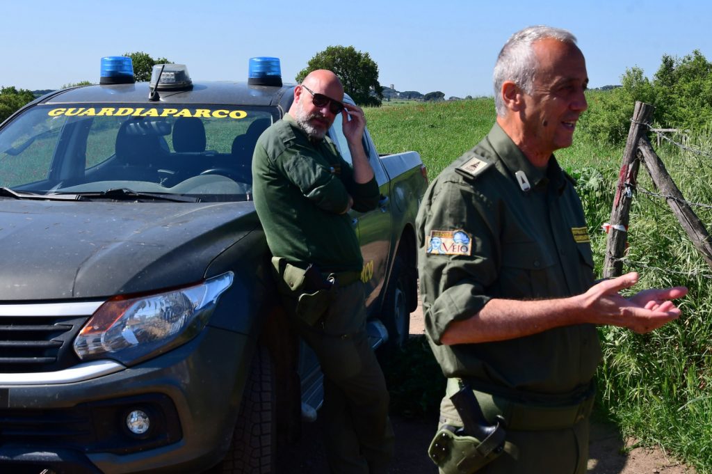 Due guardiaparco di Veio