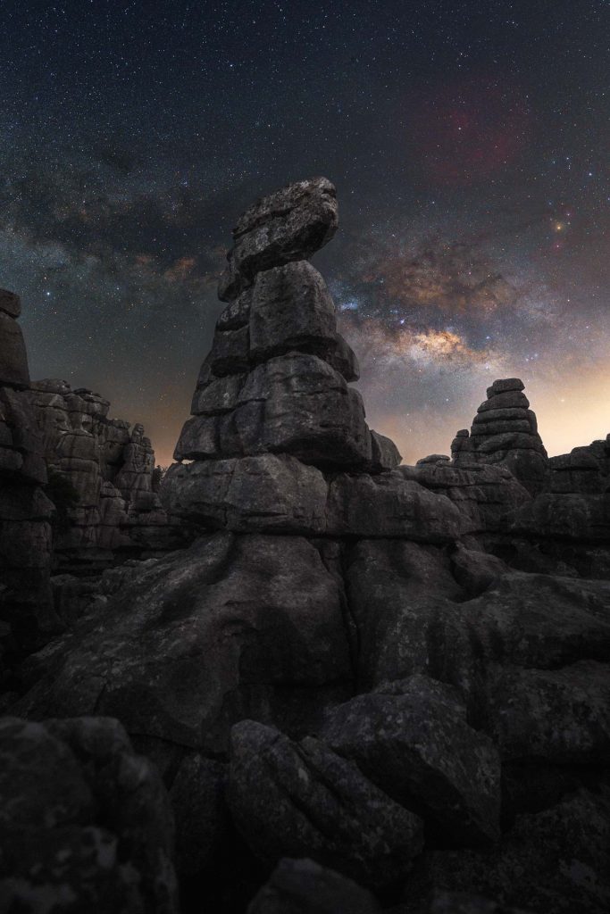 “Erosion at night” – Alberto Enisosbajas Moreno. 
Torca del Antequera, Málaga – Spain