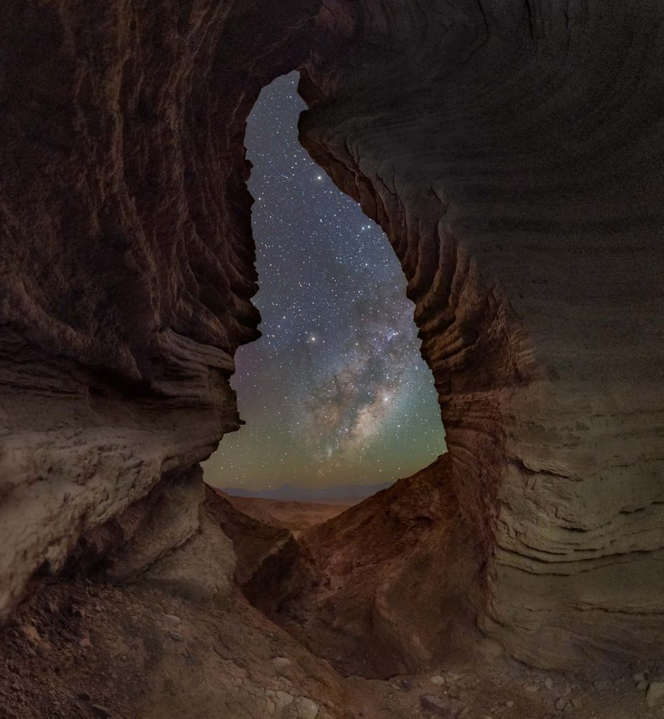 “Framing Atacama’s hidden nightscapes” – Cari Letelier. San Pedro de Atacama, Chile