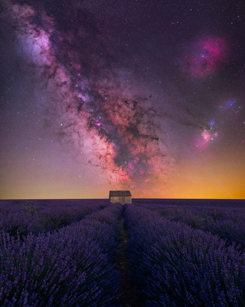 “House of Lavender” – Benjamin Barakat. 
Valensole, France