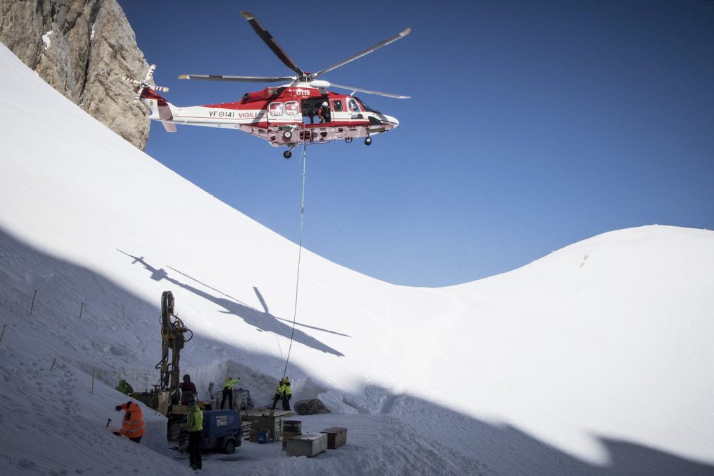 Ice Memory sul Calderone maggio 2022