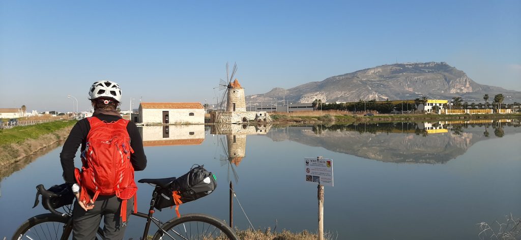 Il periplo della Sicilia in bici, Saline - Foto Giovanni Guarneri