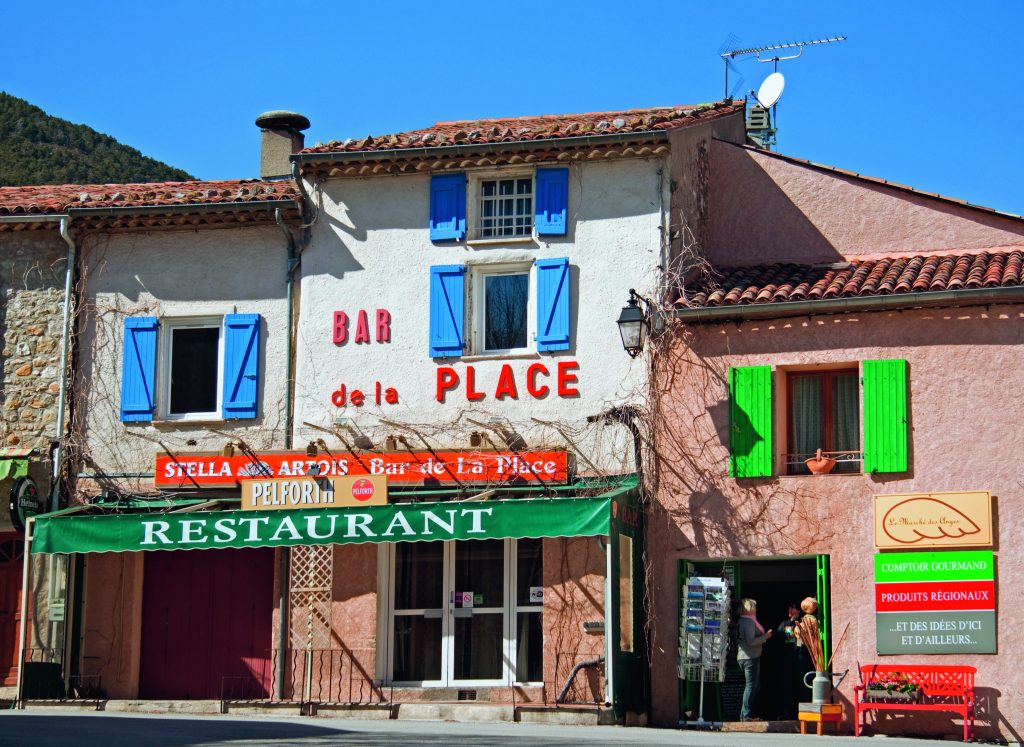 Bar, La Palud, Gorges du Verdon, France. Foto Alamy