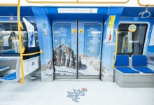 Photo of Le montagne delle Olimpiadi Milano-Cortina 2026 invadono la metropolitana di Milano