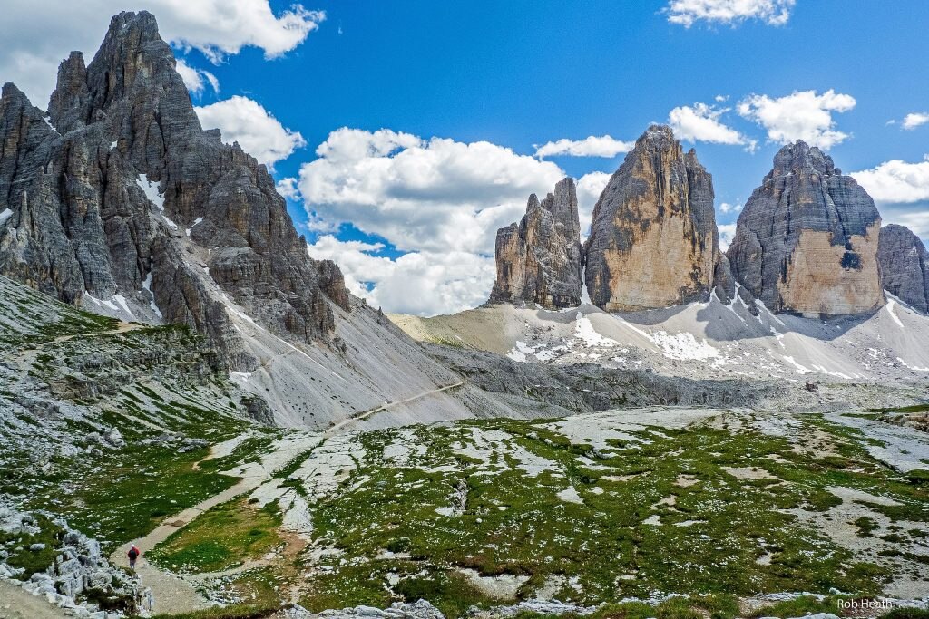 Paterno e Tre Cime - Foto Wikimedia Commons @Robert J Heath