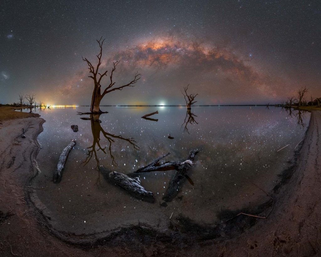 “Nookampa Reflections” – Will Godward. Lake Bonney, South Australia