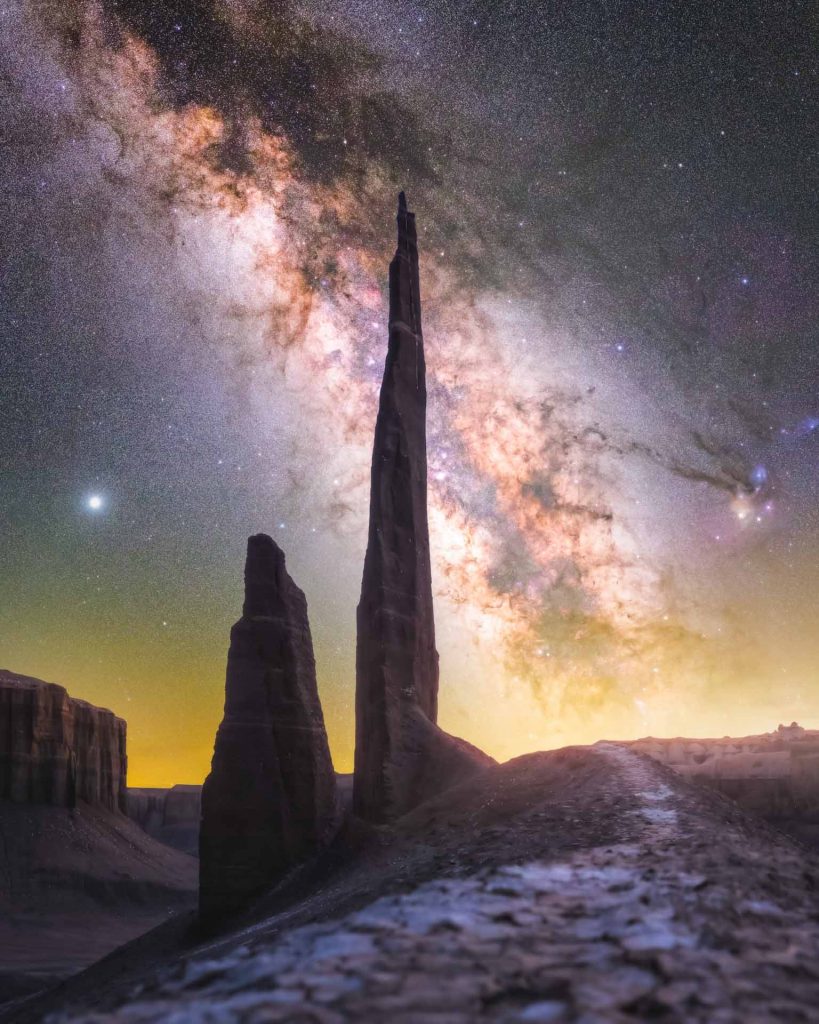 “Starlit Needle” – Spencer Welling. Utah, USA