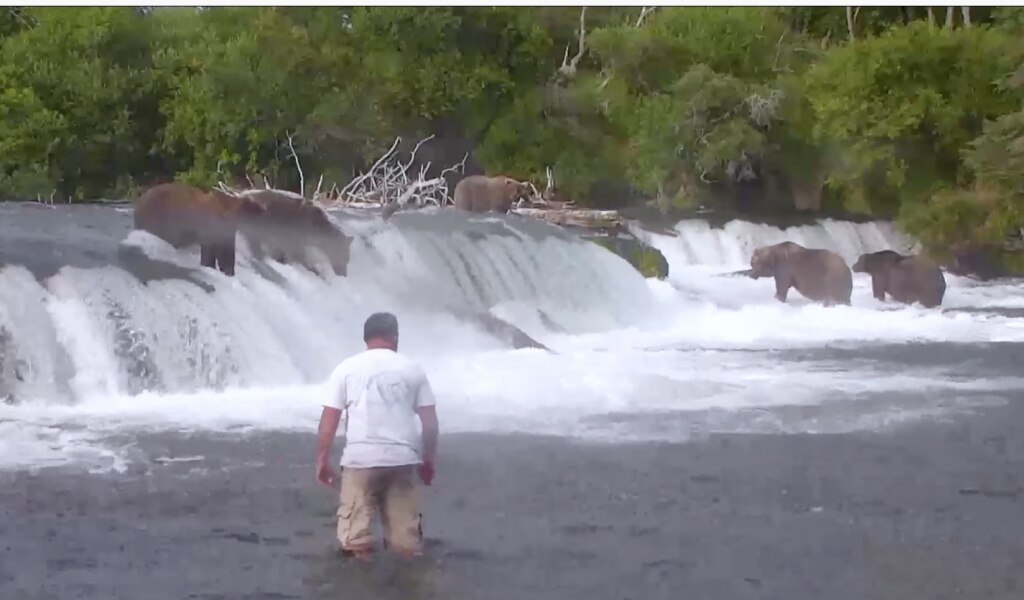 Screen tratto dal video preso da una actioncam