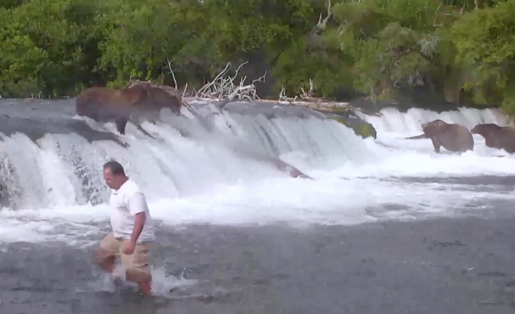 Screen tratto dal video preso da una actioncam